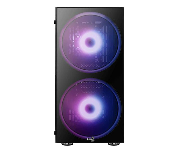AEROCOOL Python ARGB Czarna Mid Tower AEROPGSPYTHON-G-BKRG - 623760 - zdjęcie 2